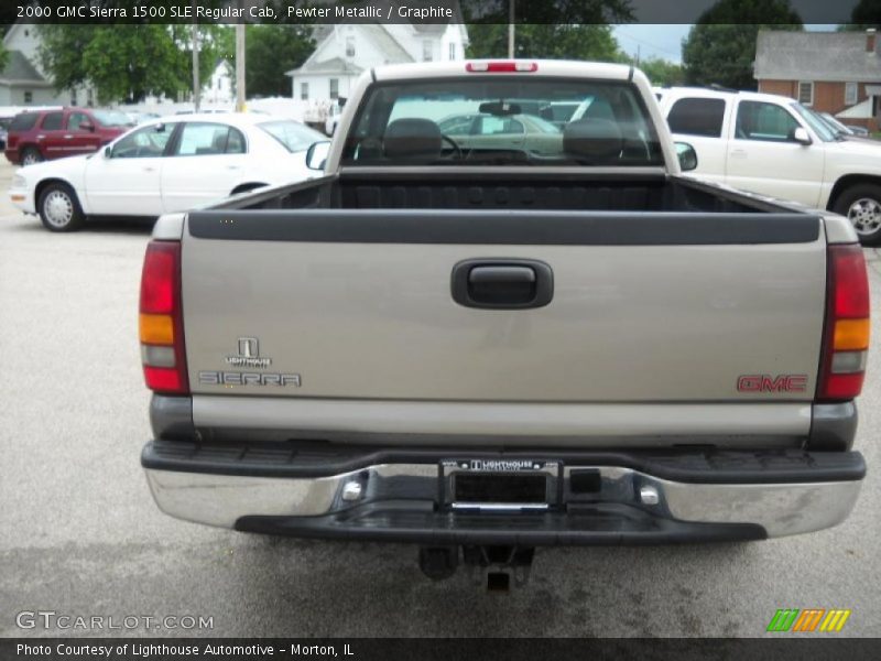 Pewter Metallic / Graphite 2000 GMC Sierra 1500 SLE Regular Cab