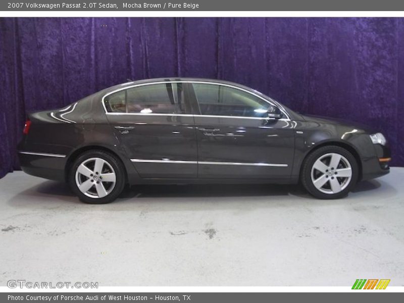Mocha Brown / Pure Beige 2007 Volkswagen Passat 2.0T Sedan