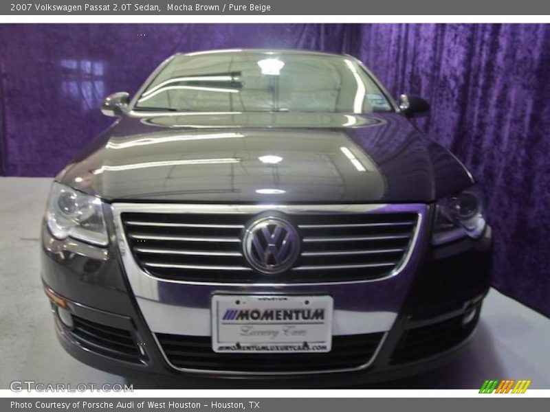 Mocha Brown / Pure Beige 2007 Volkswagen Passat 2.0T Sedan