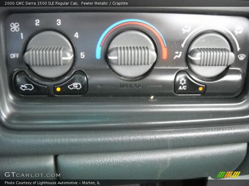 Pewter Metallic / Graphite 2000 GMC Sierra 1500 SLE Regular Cab