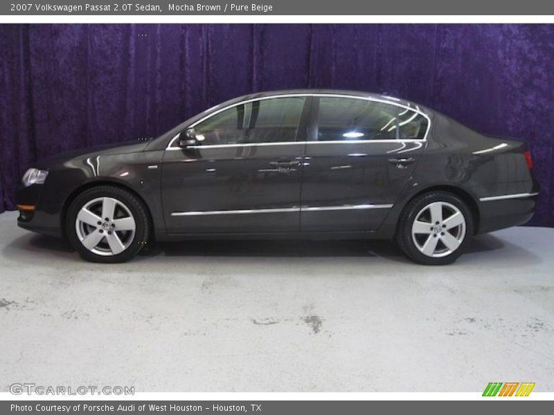 Mocha Brown / Pure Beige 2007 Volkswagen Passat 2.0T Sedan
