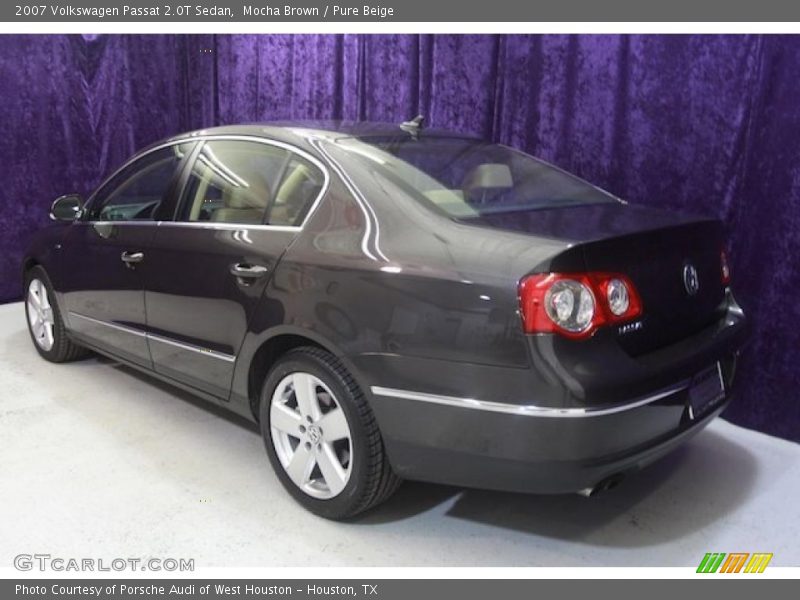 Mocha Brown / Pure Beige 2007 Volkswagen Passat 2.0T Sedan