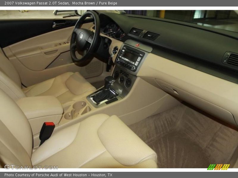 Mocha Brown / Pure Beige 2007 Volkswagen Passat 2.0T Sedan