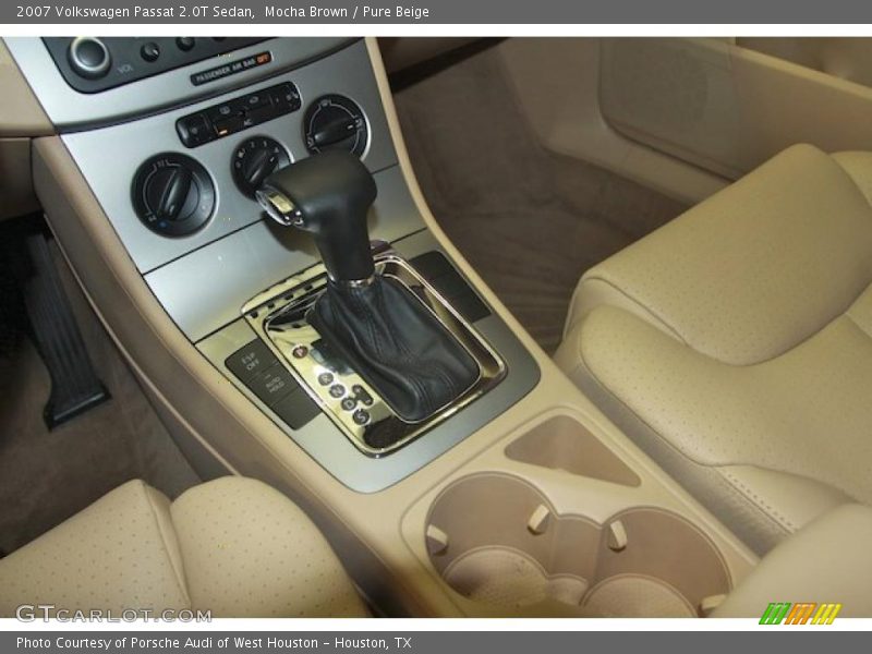 Mocha Brown / Pure Beige 2007 Volkswagen Passat 2.0T Sedan