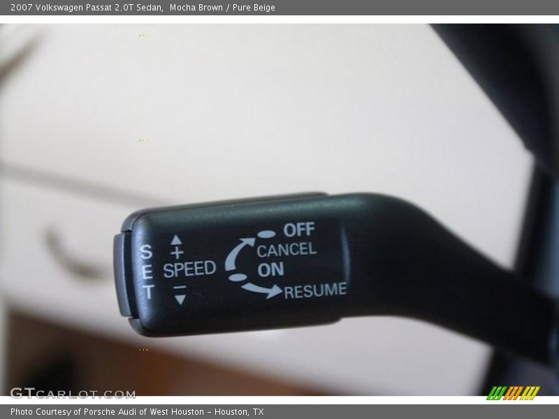 Mocha Brown / Pure Beige 2007 Volkswagen Passat 2.0T Sedan
