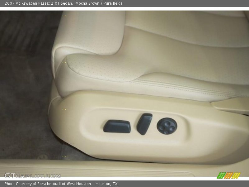 Mocha Brown / Pure Beige 2007 Volkswagen Passat 2.0T Sedan