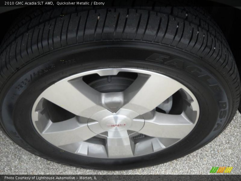 Quicksilver Metallic / Ebony 2010 GMC Acadia SLT AWD