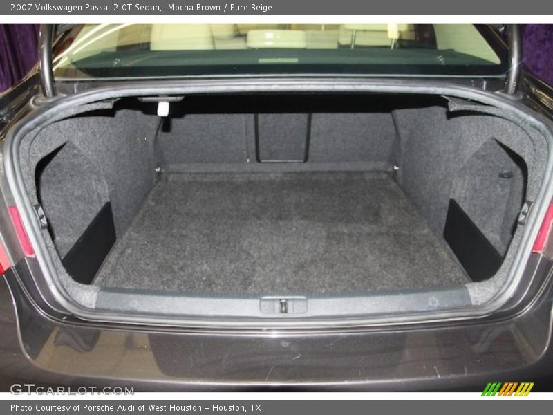 Mocha Brown / Pure Beige 2007 Volkswagen Passat 2.0T Sedan