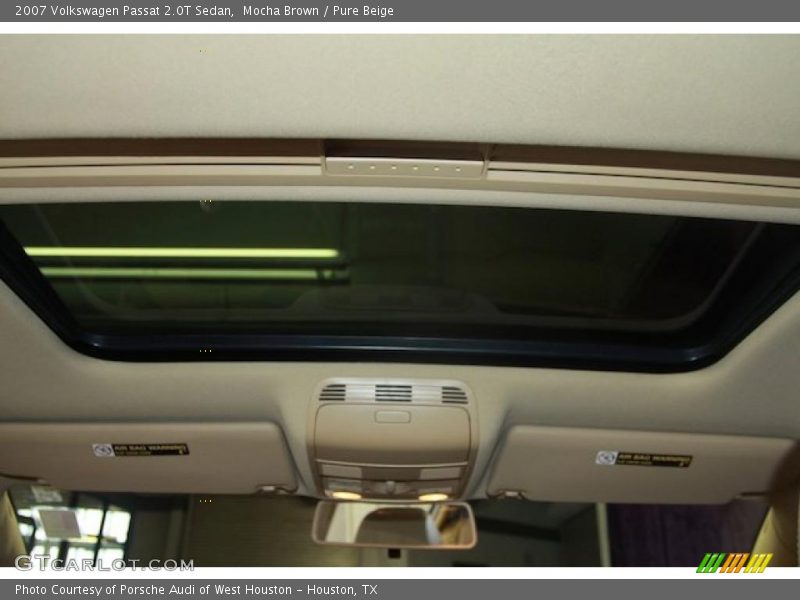 Mocha Brown / Pure Beige 2007 Volkswagen Passat 2.0T Sedan