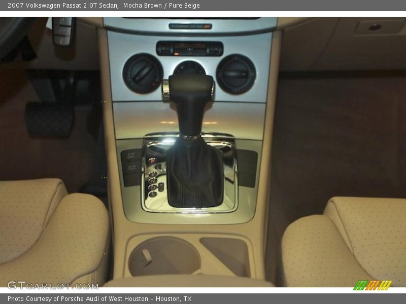 Mocha Brown / Pure Beige 2007 Volkswagen Passat 2.0T Sedan