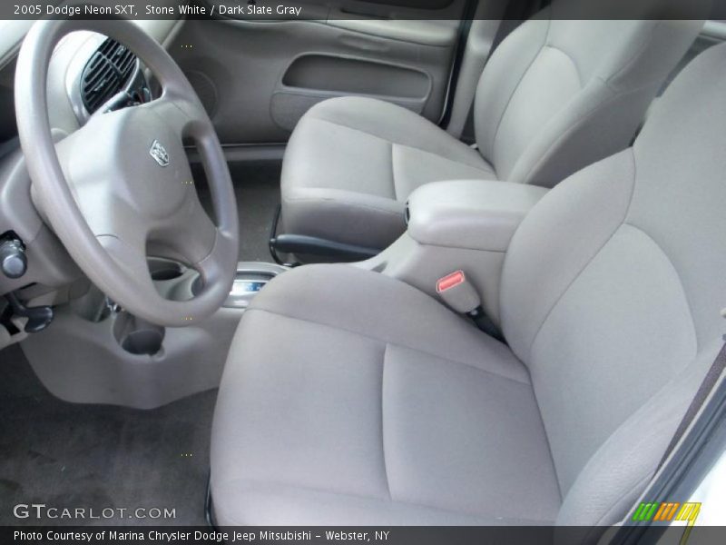 Stone White / Dark Slate Gray 2005 Dodge Neon SXT