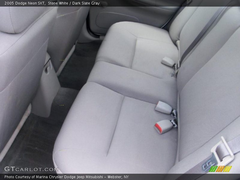 Stone White / Dark Slate Gray 2005 Dodge Neon SXT