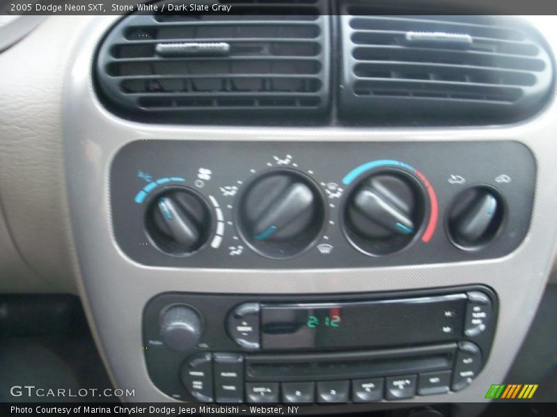 Stone White / Dark Slate Gray 2005 Dodge Neon SXT