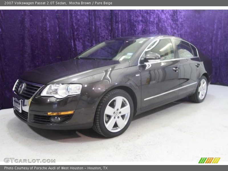 Mocha Brown / Pure Beige 2007 Volkswagen Passat 2.0T Sedan