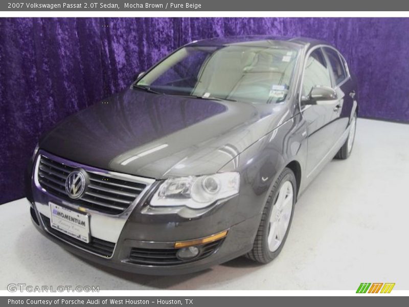Mocha Brown / Pure Beige 2007 Volkswagen Passat 2.0T Sedan