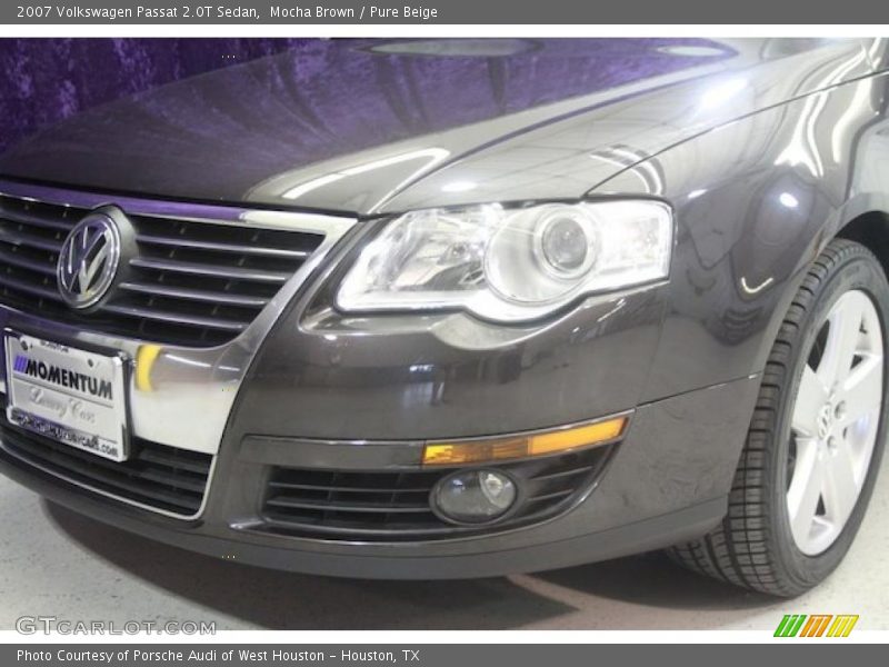 Mocha Brown / Pure Beige 2007 Volkswagen Passat 2.0T Sedan