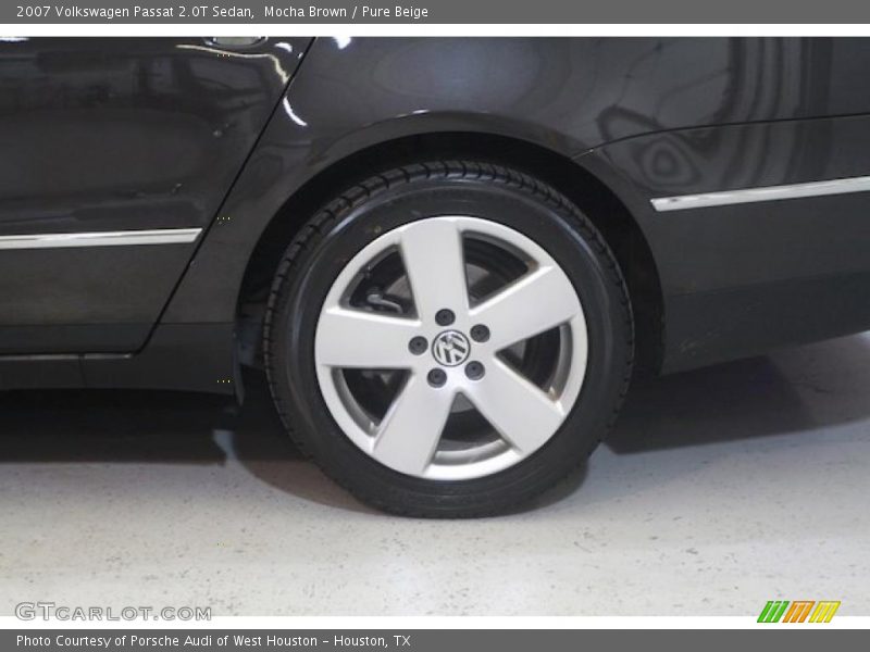 Mocha Brown / Pure Beige 2007 Volkswagen Passat 2.0T Sedan