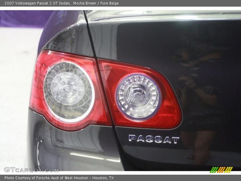 Mocha Brown / Pure Beige 2007 Volkswagen Passat 2.0T Sedan