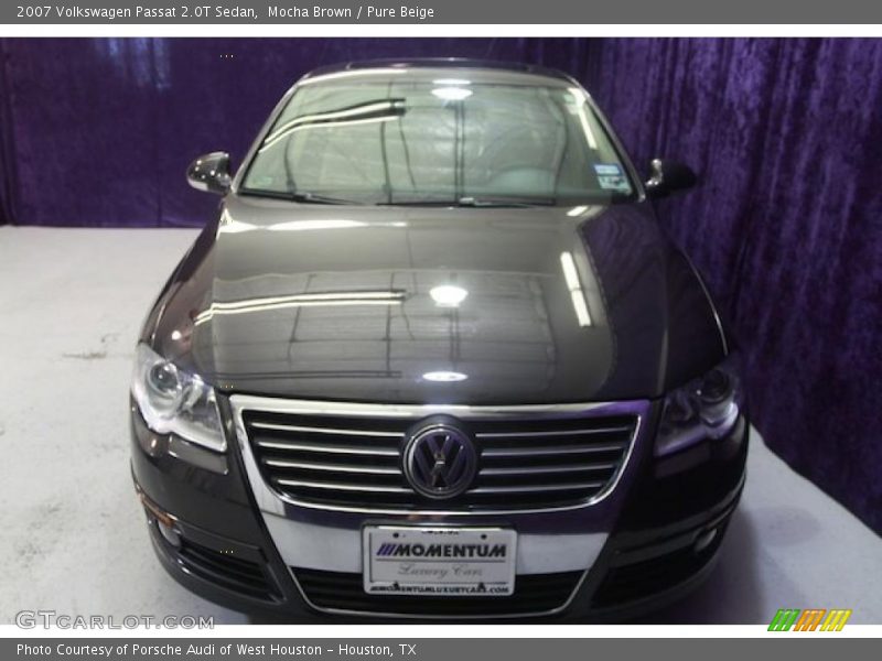 Mocha Brown / Pure Beige 2007 Volkswagen Passat 2.0T Sedan