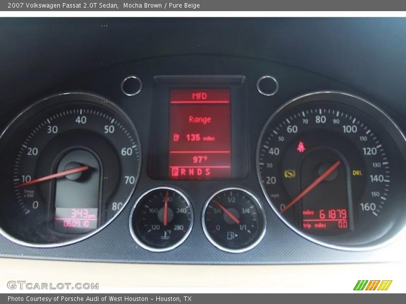 Mocha Brown / Pure Beige 2007 Volkswagen Passat 2.0T Sedan