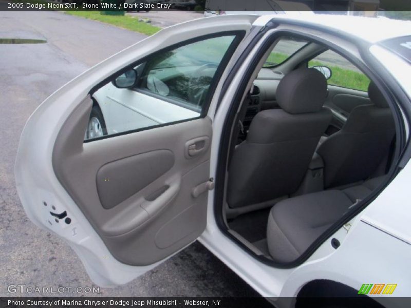 Stone White / Dark Slate Gray 2005 Dodge Neon SXT