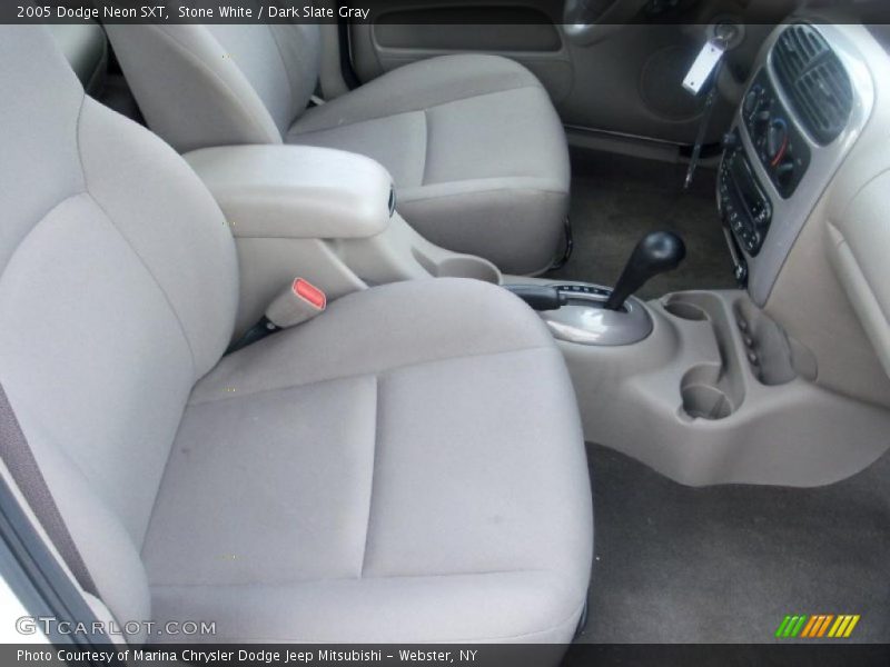 Stone White / Dark Slate Gray 2005 Dodge Neon SXT