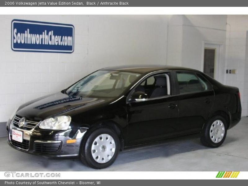 Black / Anthracite Black 2006 Volkswagen Jetta Value Edition Sedan
