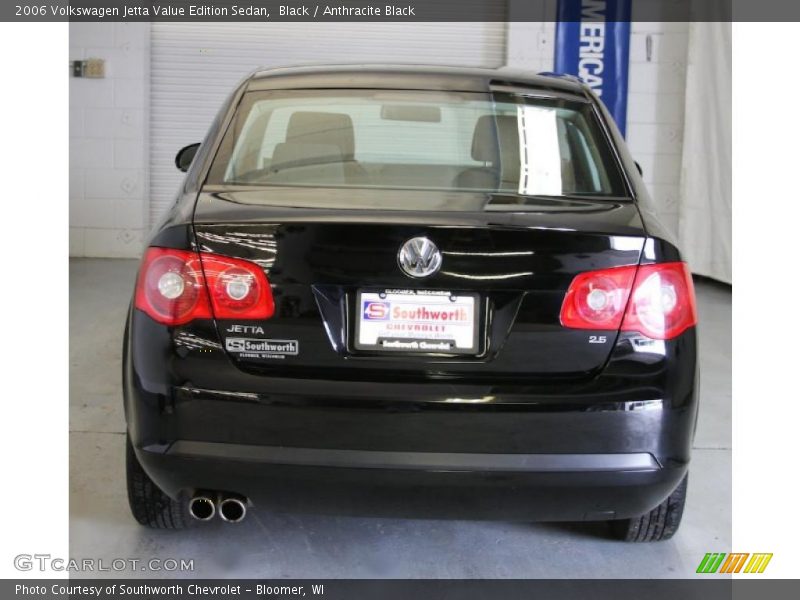 Black / Anthracite Black 2006 Volkswagen Jetta Value Edition Sedan