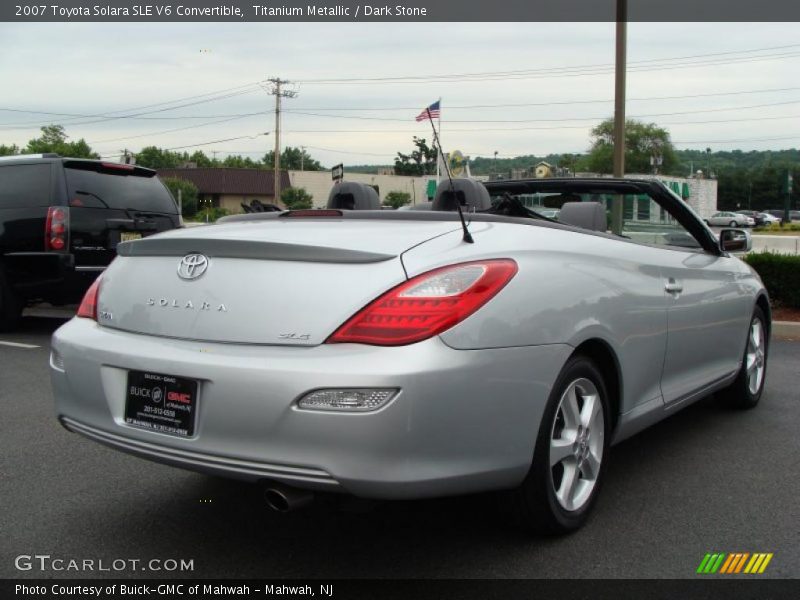 Titanium Metallic / Dark Stone 2007 Toyota Solara SLE V6 Convertible