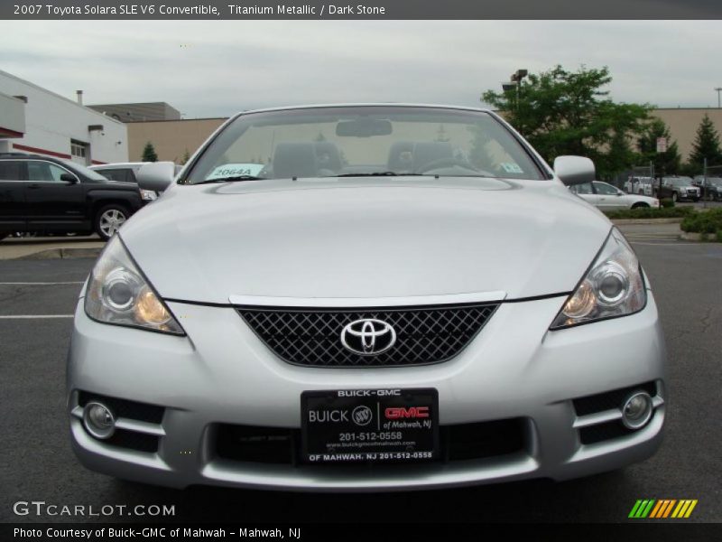 Titanium Metallic / Dark Stone 2007 Toyota Solara SLE V6 Convertible