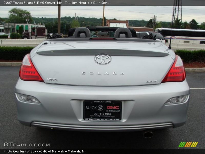 Titanium Metallic / Dark Stone 2007 Toyota Solara SLE V6 Convertible