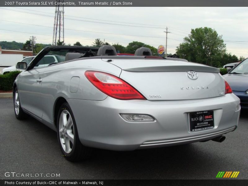 Titanium Metallic / Dark Stone 2007 Toyota Solara SLE V6 Convertible