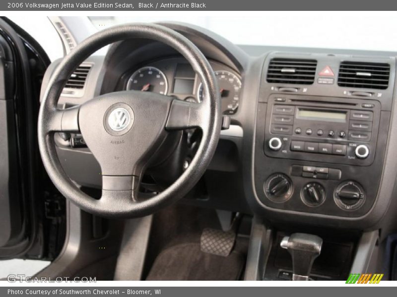 Black / Anthracite Black 2006 Volkswagen Jetta Value Edition Sedan