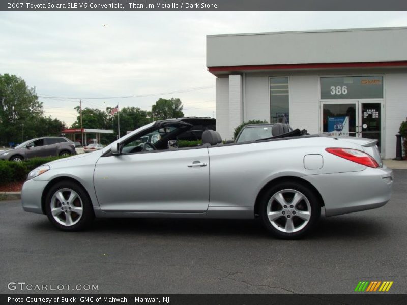 Titanium Metallic / Dark Stone 2007 Toyota Solara SLE V6 Convertible