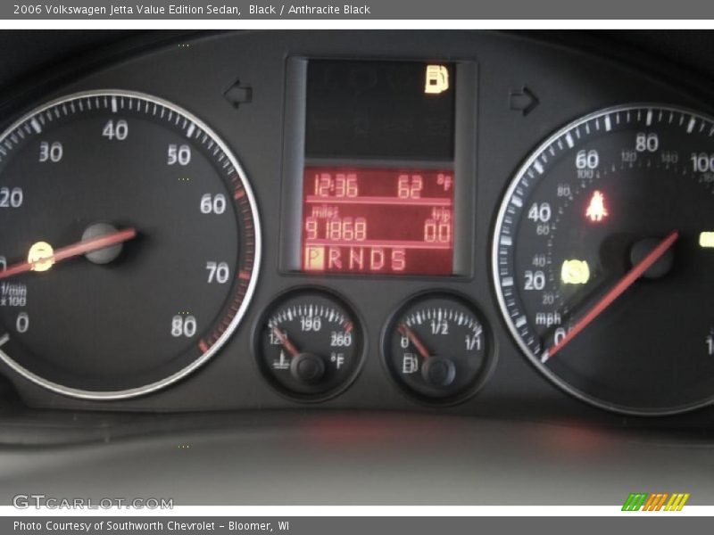 Black / Anthracite Black 2006 Volkswagen Jetta Value Edition Sedan