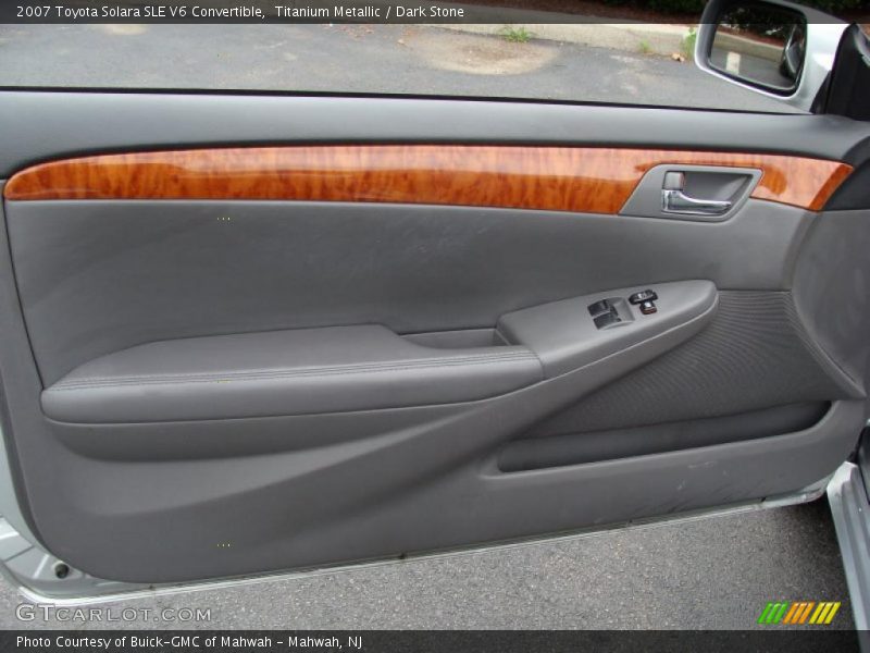 Titanium Metallic / Dark Stone 2007 Toyota Solara SLE V6 Convertible