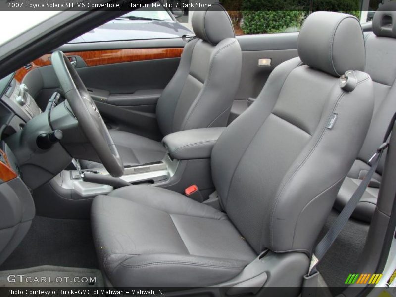 Titanium Metallic / Dark Stone 2007 Toyota Solara SLE V6 Convertible