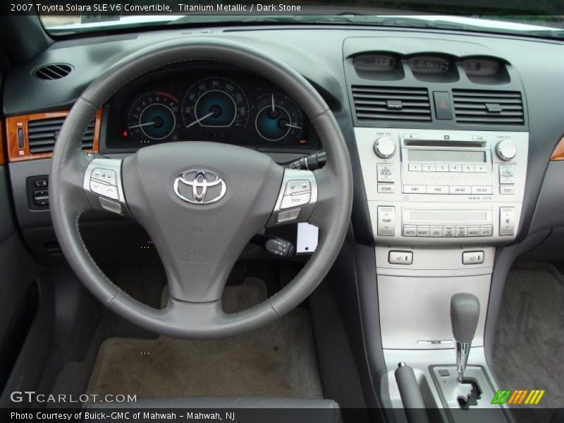 Titanium Metallic / Dark Stone 2007 Toyota Solara SLE V6 Convertible