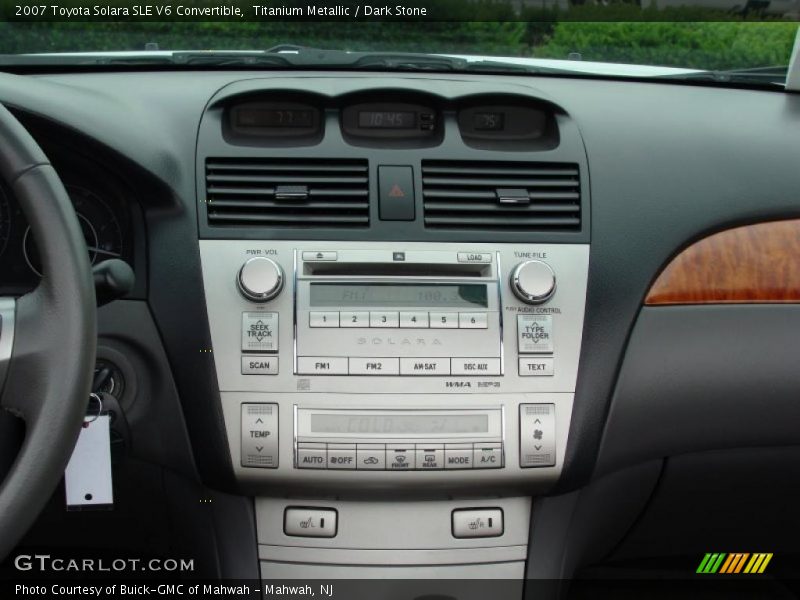 Titanium Metallic / Dark Stone 2007 Toyota Solara SLE V6 Convertible