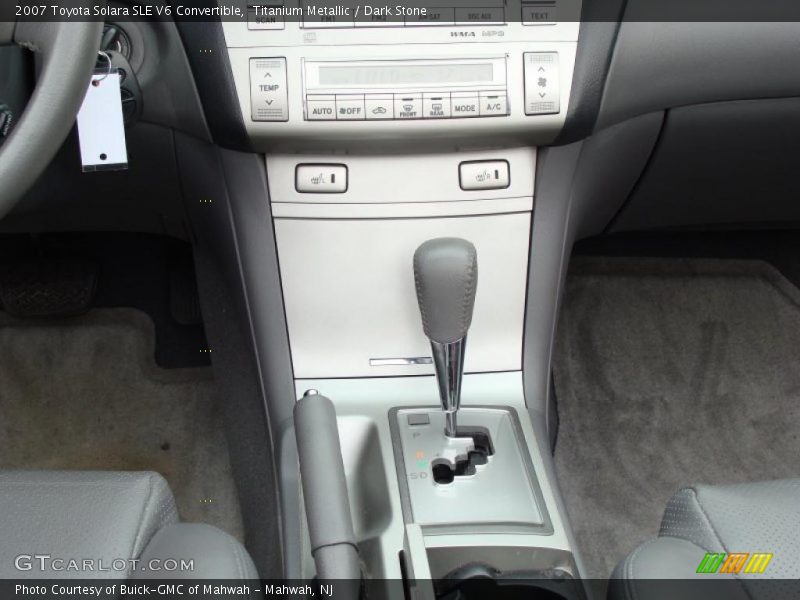 Titanium Metallic / Dark Stone 2007 Toyota Solara SLE V6 Convertible