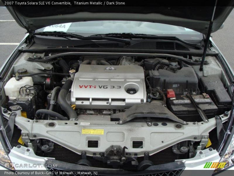 Titanium Metallic / Dark Stone 2007 Toyota Solara SLE V6 Convertible