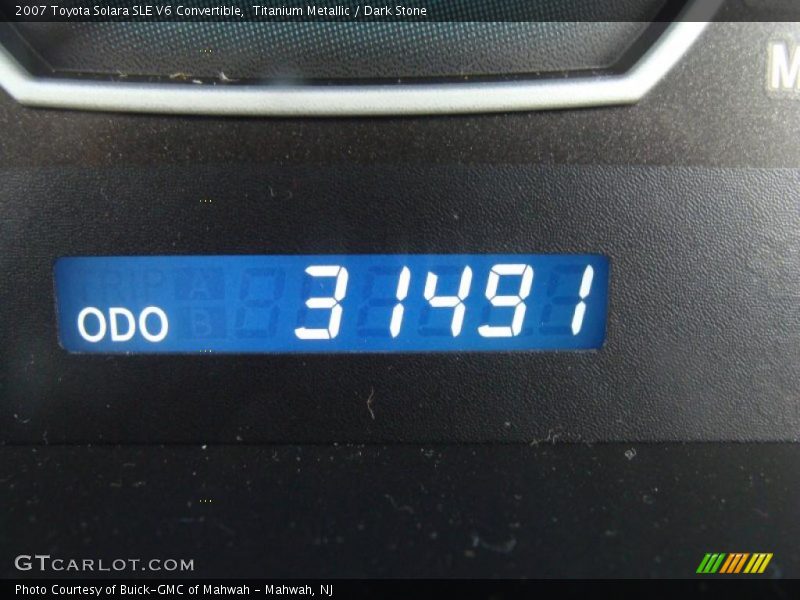 Titanium Metallic / Dark Stone 2007 Toyota Solara SLE V6 Convertible