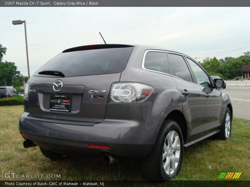 Galaxy Gray Mica / Black 2007 Mazda CX-7 Sport