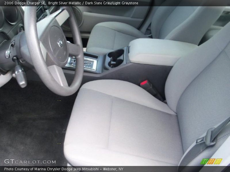 Bright Silver Metallic / Dark Slate Gray/Light Graystone 2006 Dodge Charger SE