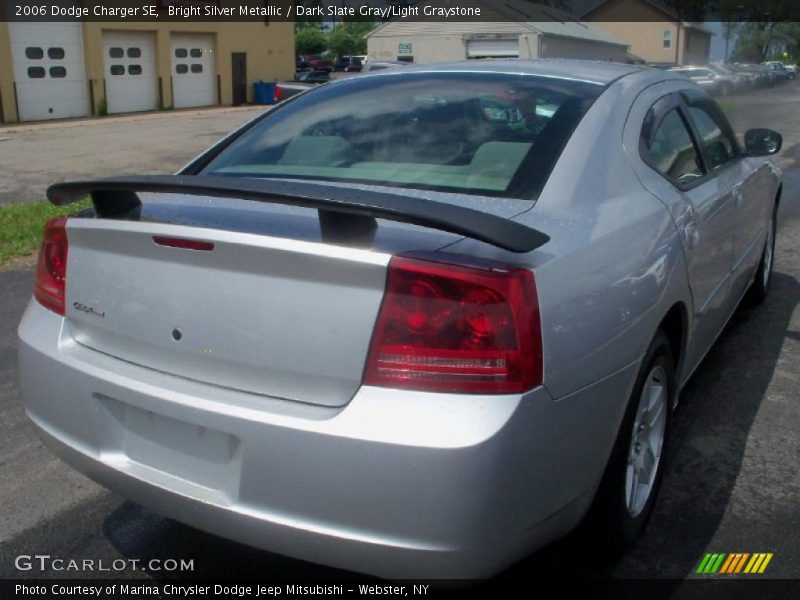 Bright Silver Metallic / Dark Slate Gray/Light Graystone 2006 Dodge Charger SE