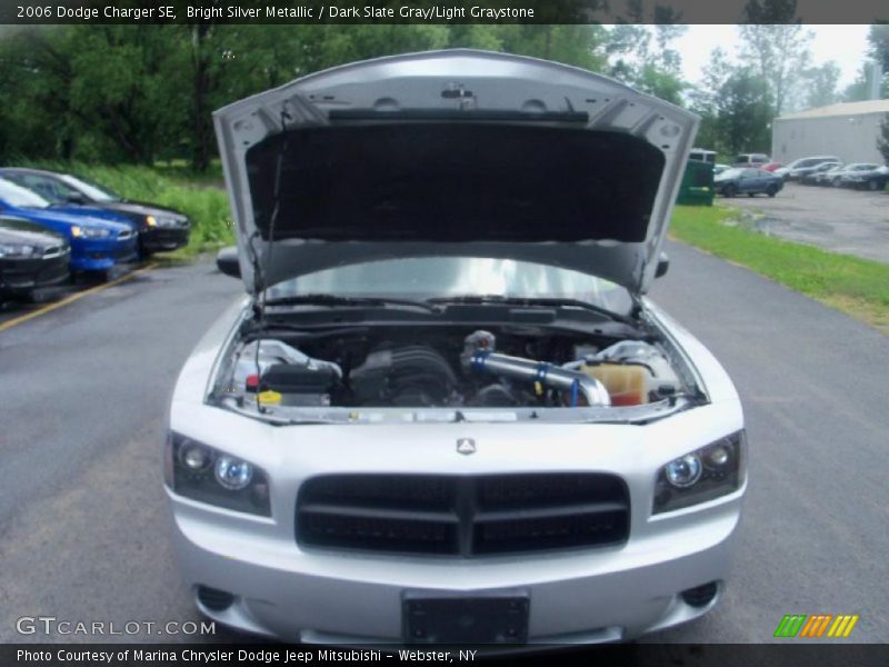 Bright Silver Metallic / Dark Slate Gray/Light Graystone 2006 Dodge Charger SE