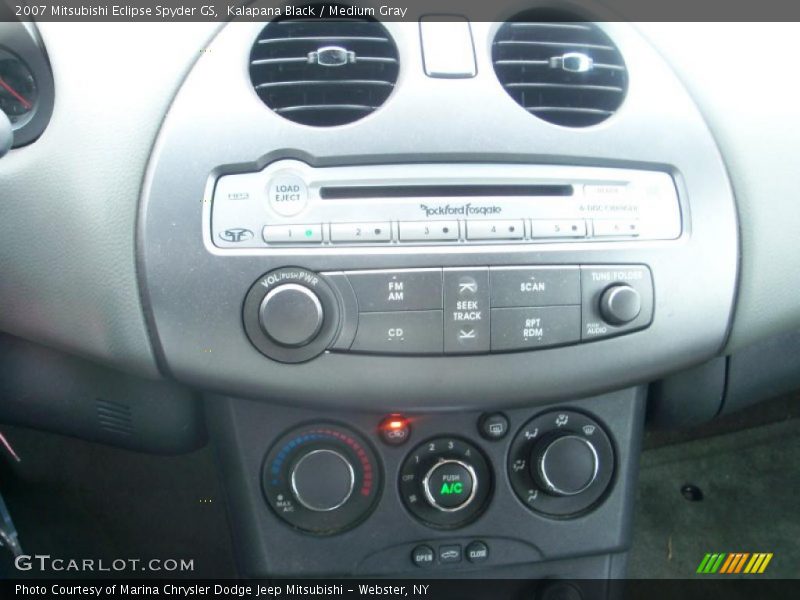Kalapana Black / Medium Gray 2007 Mitsubishi Eclipse Spyder GS