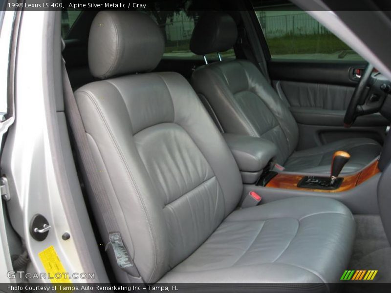 Alpine Silver Metallic / Gray 1998 Lexus LS 400