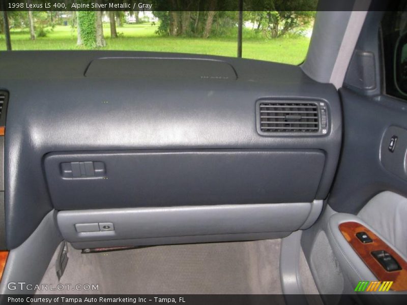 Alpine Silver Metallic / Gray 1998 Lexus LS 400