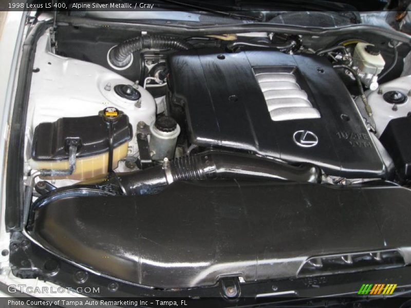 Alpine Silver Metallic / Gray 1998 Lexus LS 400